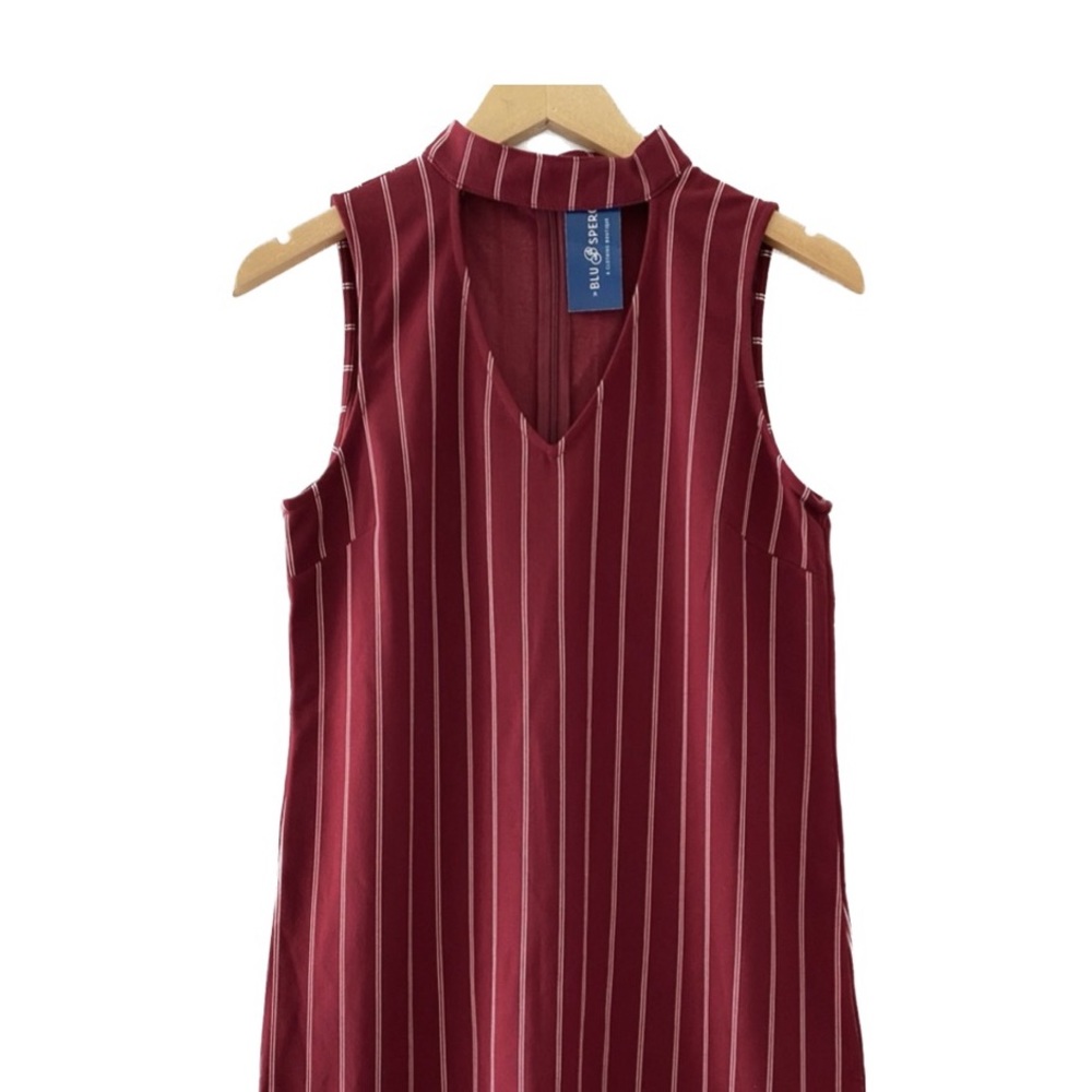 Striped Sleeveless Dress